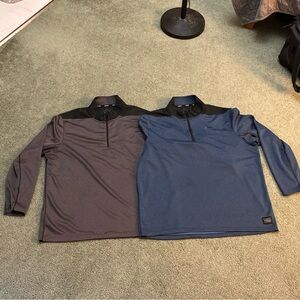 Nike Golf Quarter Zip Men’s XL Pair Black Blue